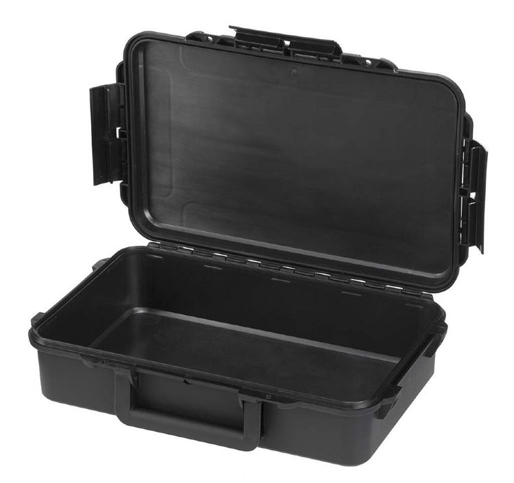 MC-CASES Gripbox 004 - Wasser- und staubdichte Box in Schwarz