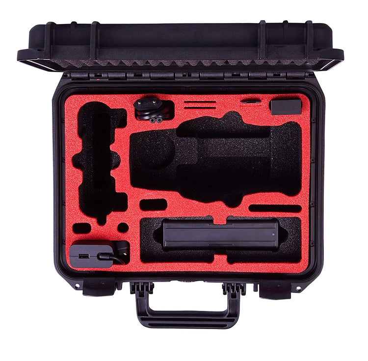 MC-CASES® Koffer für DJI Mavic 2 Pro/Zoom mit DJI Standard Fernbedienung - Kompakt Edition - Unterwasserdicht -