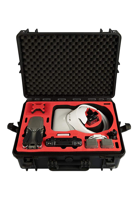 MC-CASES® Koffer für DJI Mavic 2 Pro und Zoom und DJI Goggles/RE auch mit DJI Smart Controller oder Standard Controller