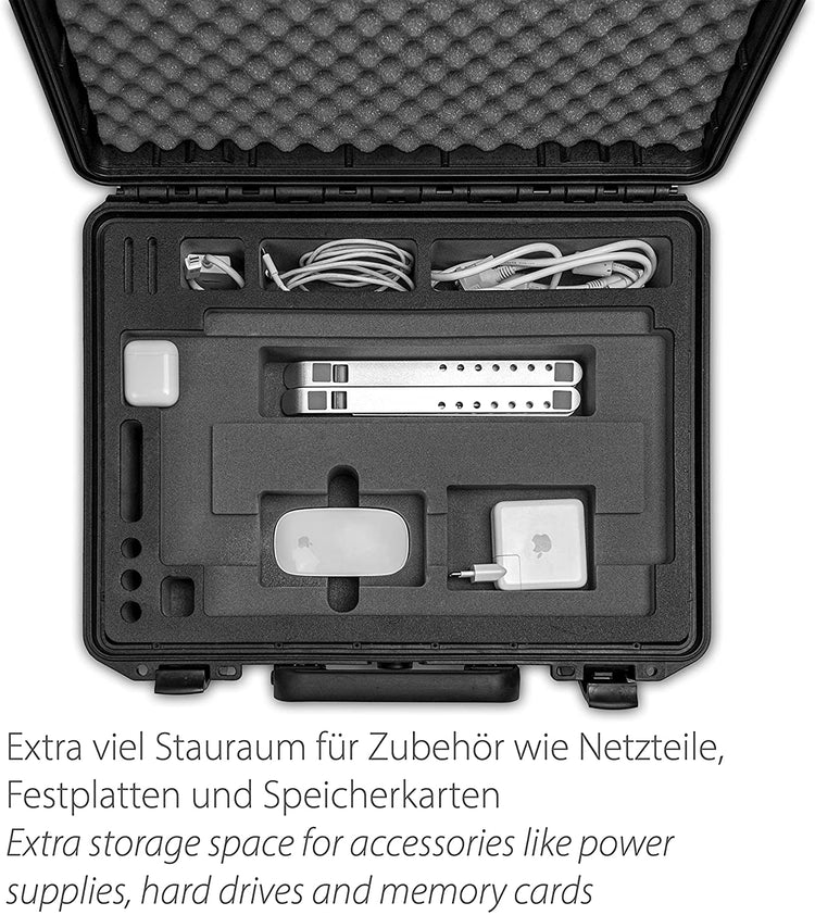 Professioneller Transportkoffer für Apple MacBook Pro (13", 14", 15", 16")