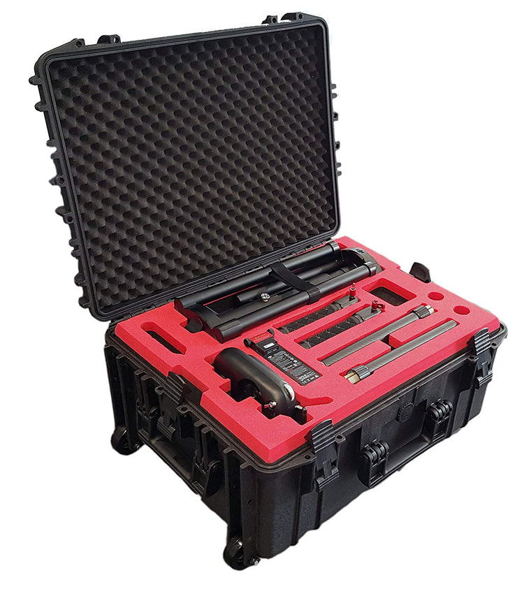 MC-CASES ® Professioneller Transport Koffer Trolley für DJI Ronin MX mit viel Platz auf 3 Ebenen