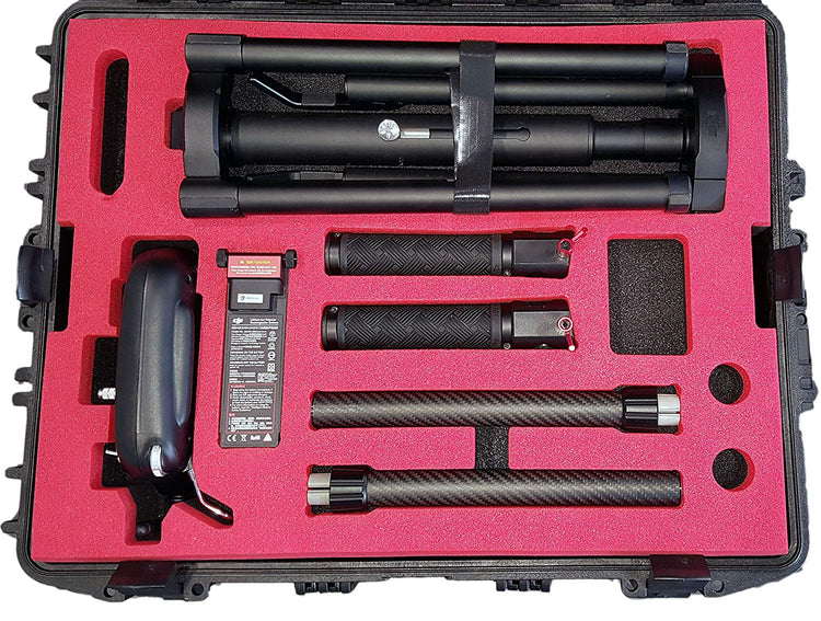 MC-CASES ® Professioneller Transport Koffer Trolley für DJI Ronin MX mit viel Platz auf 3 Ebenen