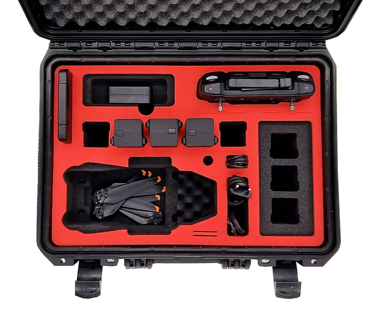 NEU: MC-CASES® Koffer für DJI Mavic 3 PRO - Explorer Edition - mit viel Platz für Zubehör - Made in Germany