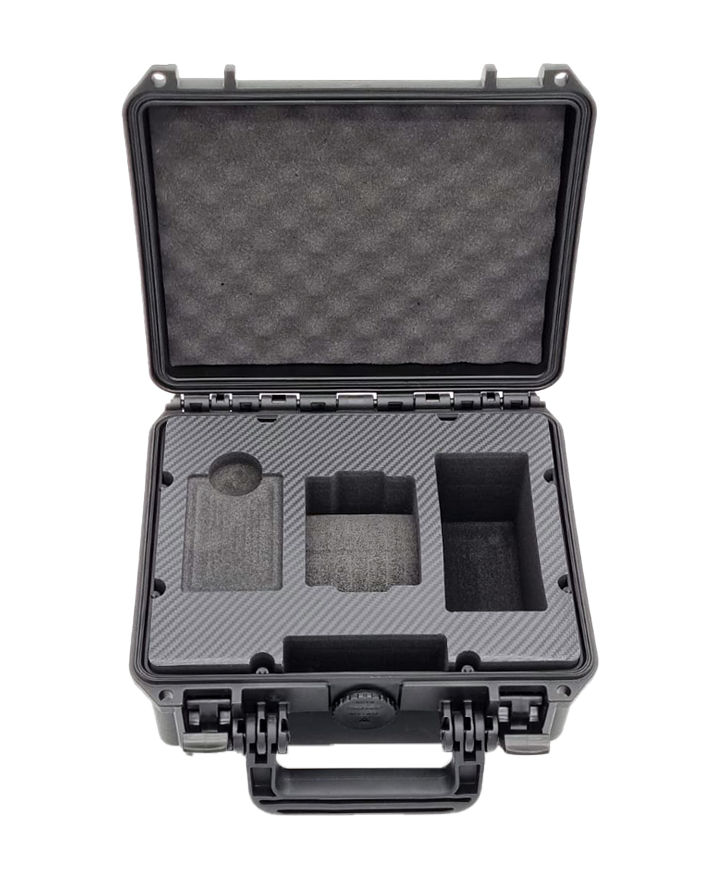 MC-CASES ® Uhrenkoffer Transportkoffer für eine Uhr - Reisekoffer - Wasserdicht - Abschließbar - Perfekt für Reisen - Extrem geschützt - Made in Germany