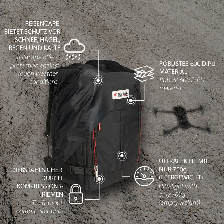 Rucksack speziell passend für DJI Avata Combo - Fly More Set - Made in Germany