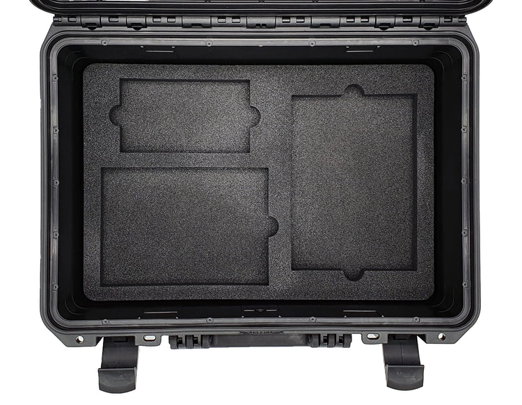 MC-CASES® Koffer für DJI Mavic Air 2S oder Air 2 auch mit DJI Smart Controller - Explorer Edition - Platz für bis zu 9 Akkus -