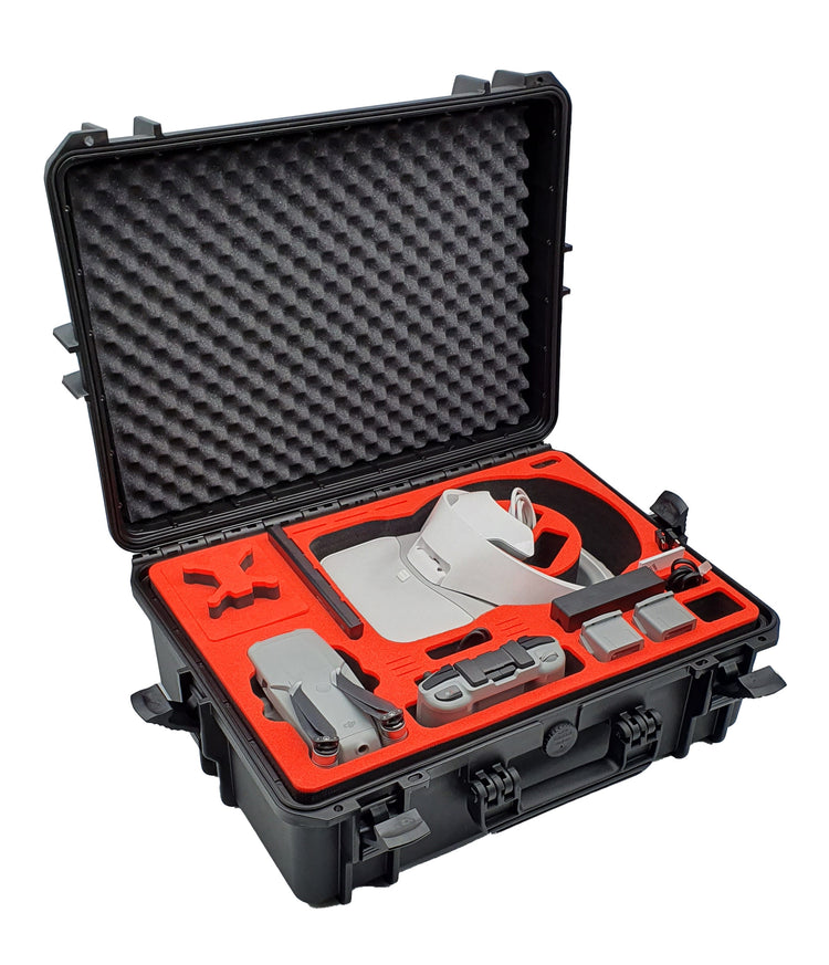 MC-CASES® Koffer für DJI Mavic Air 2S und Air 2  & DJI Goggles und 6 Akkus + Zubehör