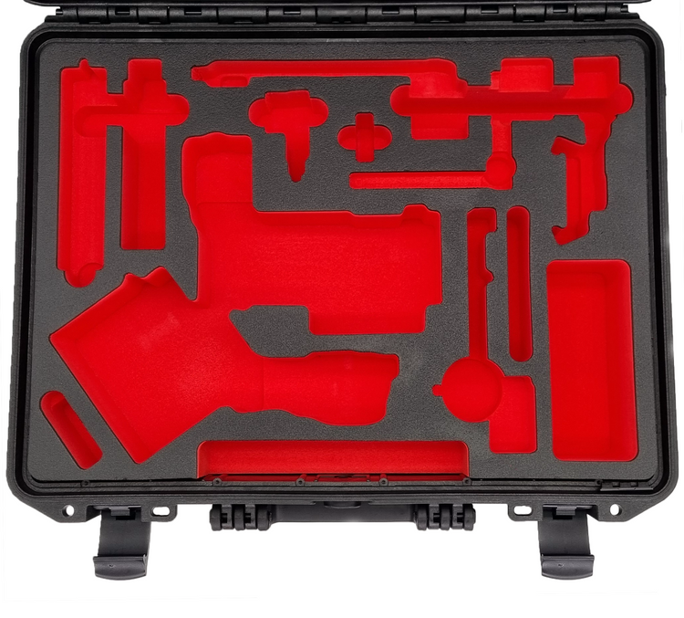 MC-CASES ® Transportkoffer speziell passend für DJI Ronin RS2 Pro Combo - Mit ausblanancierten Achsen- Wasserdicht -